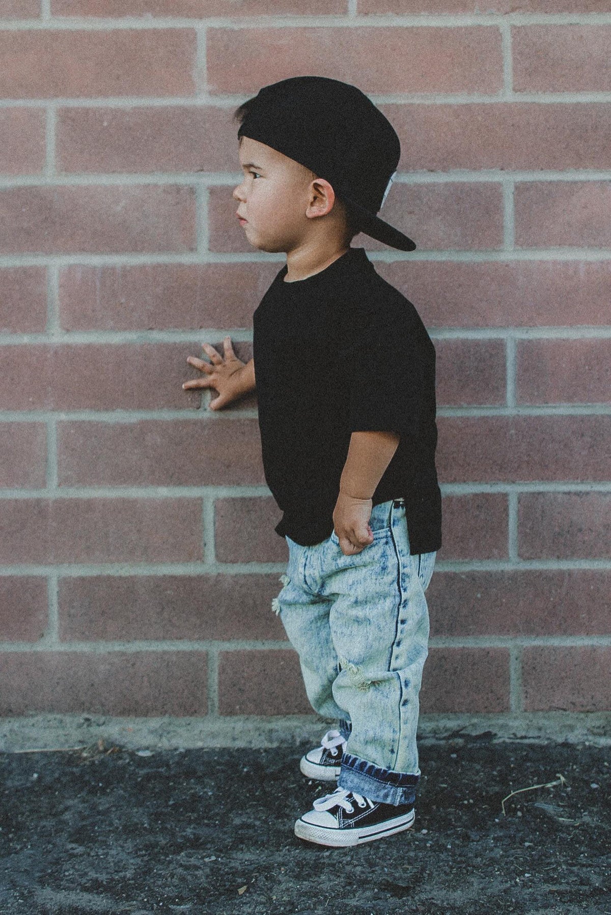 90s Relaxed Straight Denim - Acid Wash Light Blue