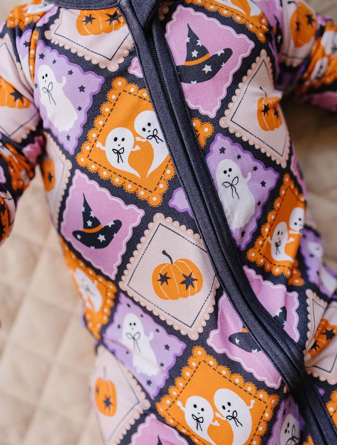 PRE-ORDER Zippy Bamboo PJ's | Ghost Whimsy