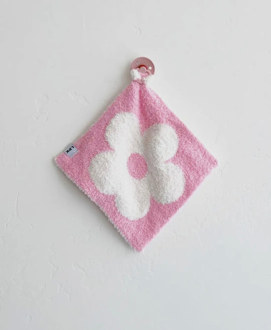 Plush Lovey | Pink Daisy