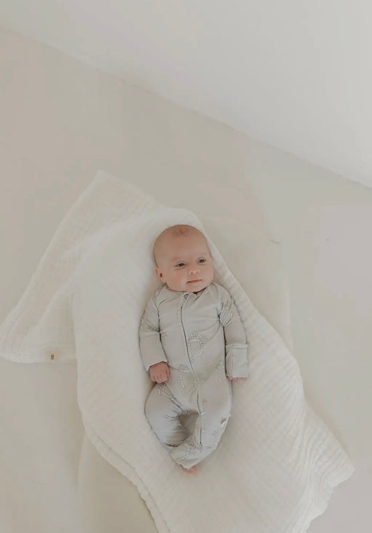 ff Bamboo Zip Pajamas | Howdy