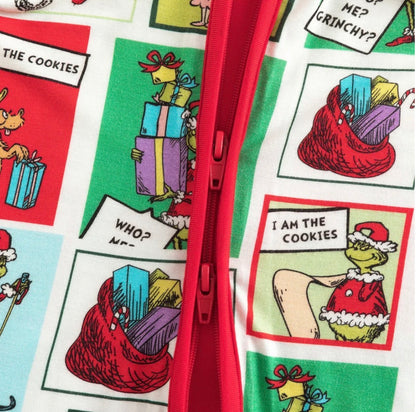 PREORDER Bamboo Zippy | Merry Grinchmas