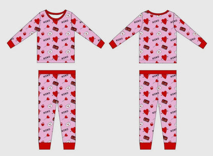 Bamboo 2 Piece Set | Love Letters