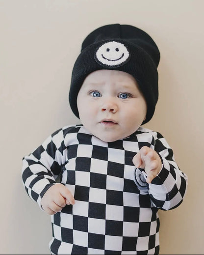 Smiley Beanie | Black