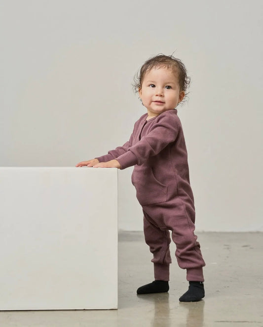 LB Waffle Romper | Huckleberry