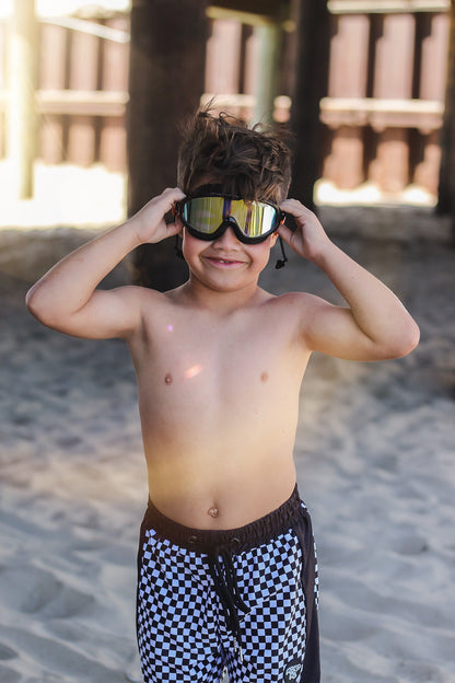 Swell UV protected swim goggles