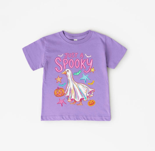 PRE-ORDER Just A Spooky Goose Tee | Lavender