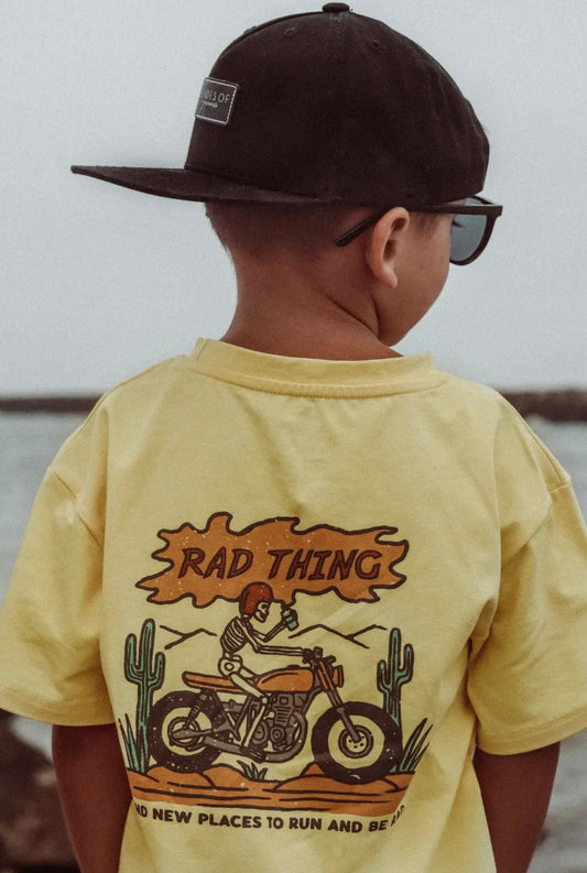 Where The Rad Things Are Tee | Yellow