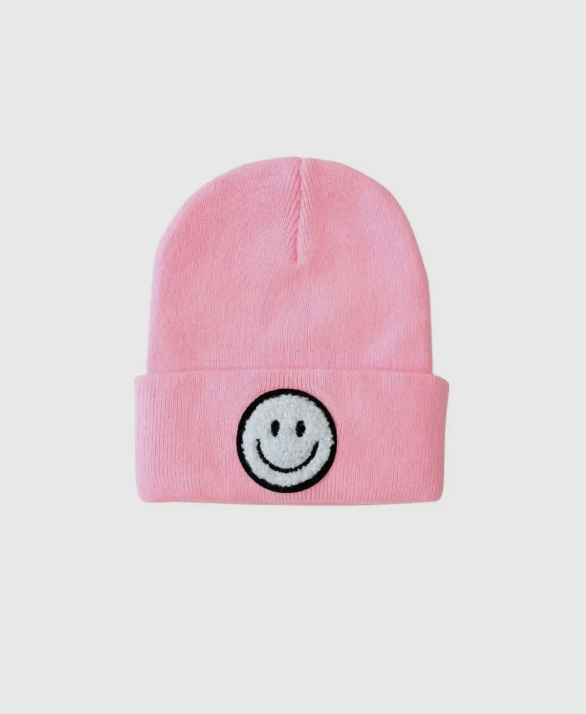 Smiley Beanie | Pink