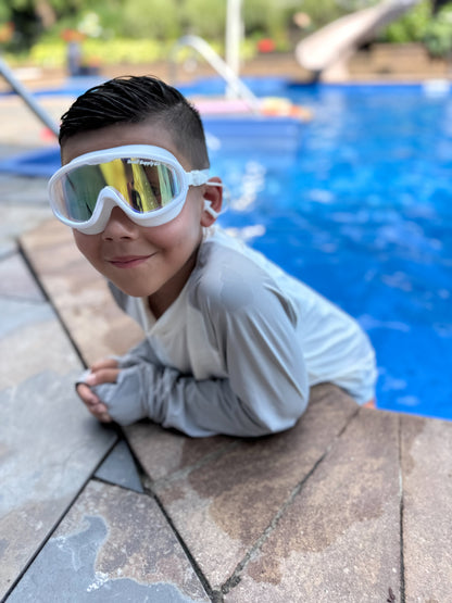 Swell UV protected swim goggles