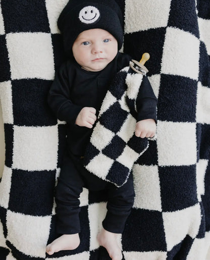Plush Lovey | Black Check
