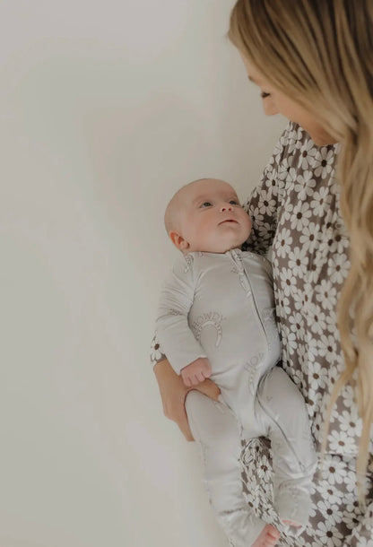 ff Bamboo Zip Pajamas | Howdy