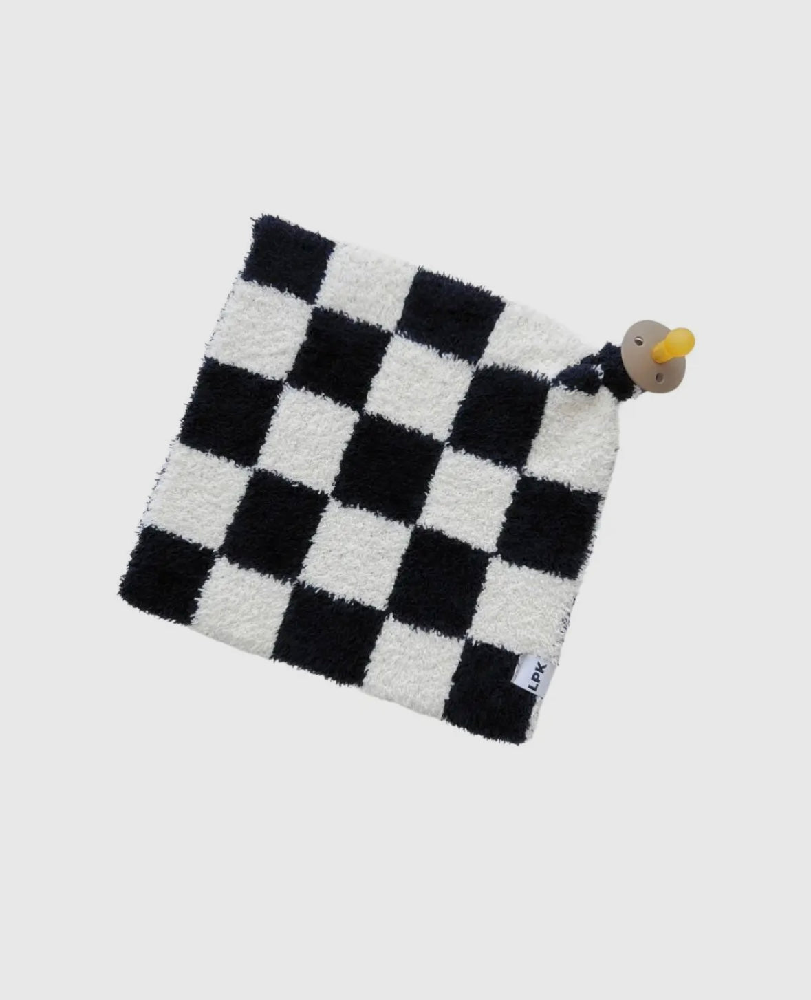 Plush Lovey | Black Check