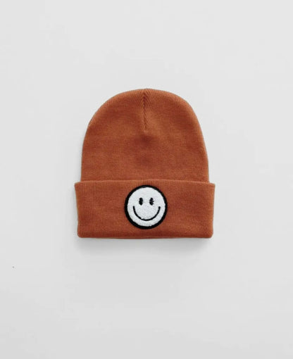 Smiley Beanie | Rust
