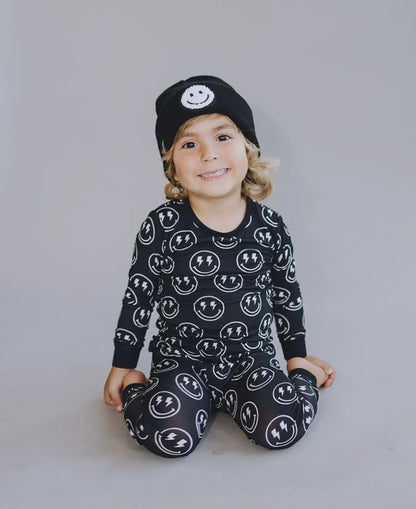 Smiley Beanie | Black