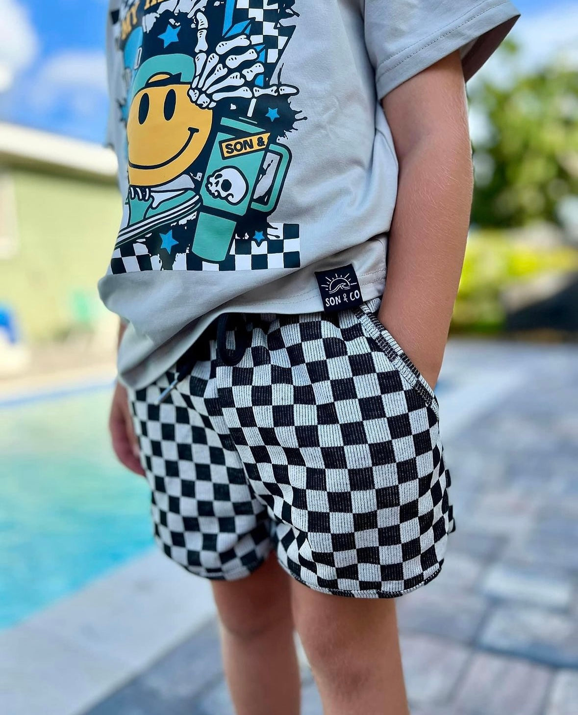 Checkered Shorts