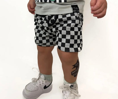 Checkered Shorts