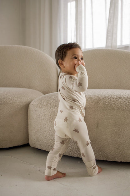 Bamboo Zip Pajamas | Gingersnap