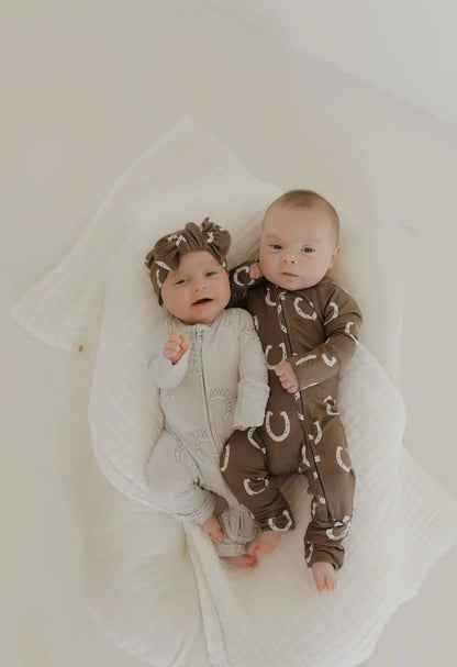 ff Bamboo Zip Pajamas | Giddy Up
