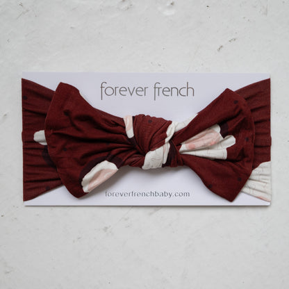 Bamboo Head Wrap | Vintage Santa