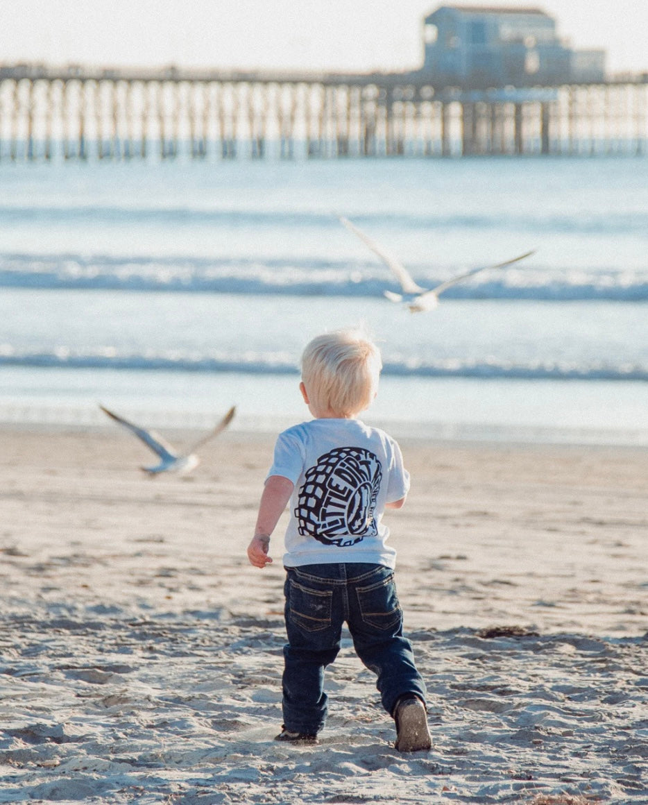 Dirt Never Hurt Tee | White