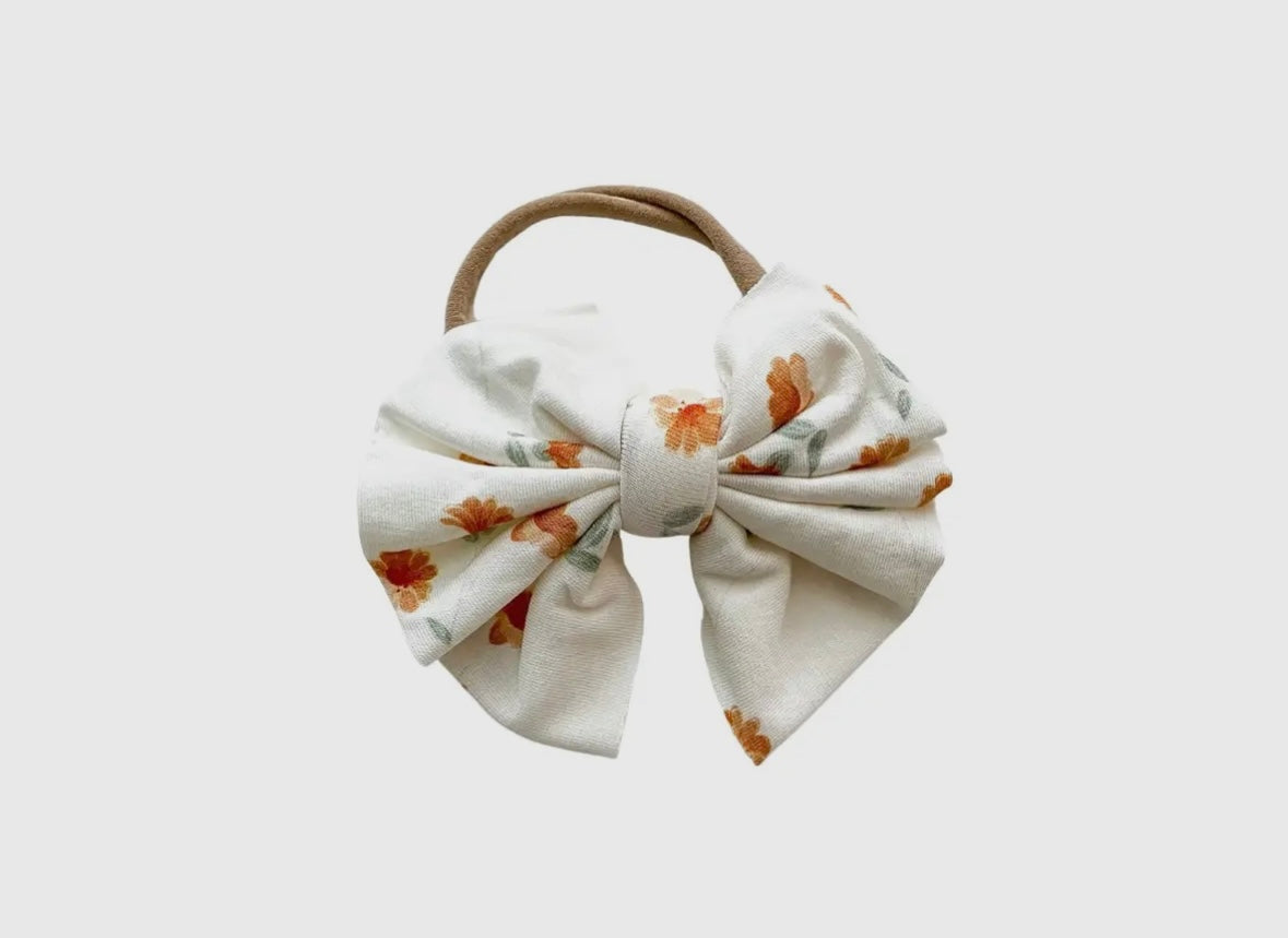 Knot Bow Headband | Fall Floral