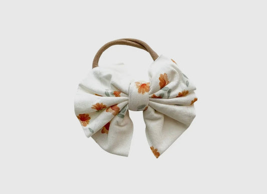 Knot Bow Headband | Fall Floral