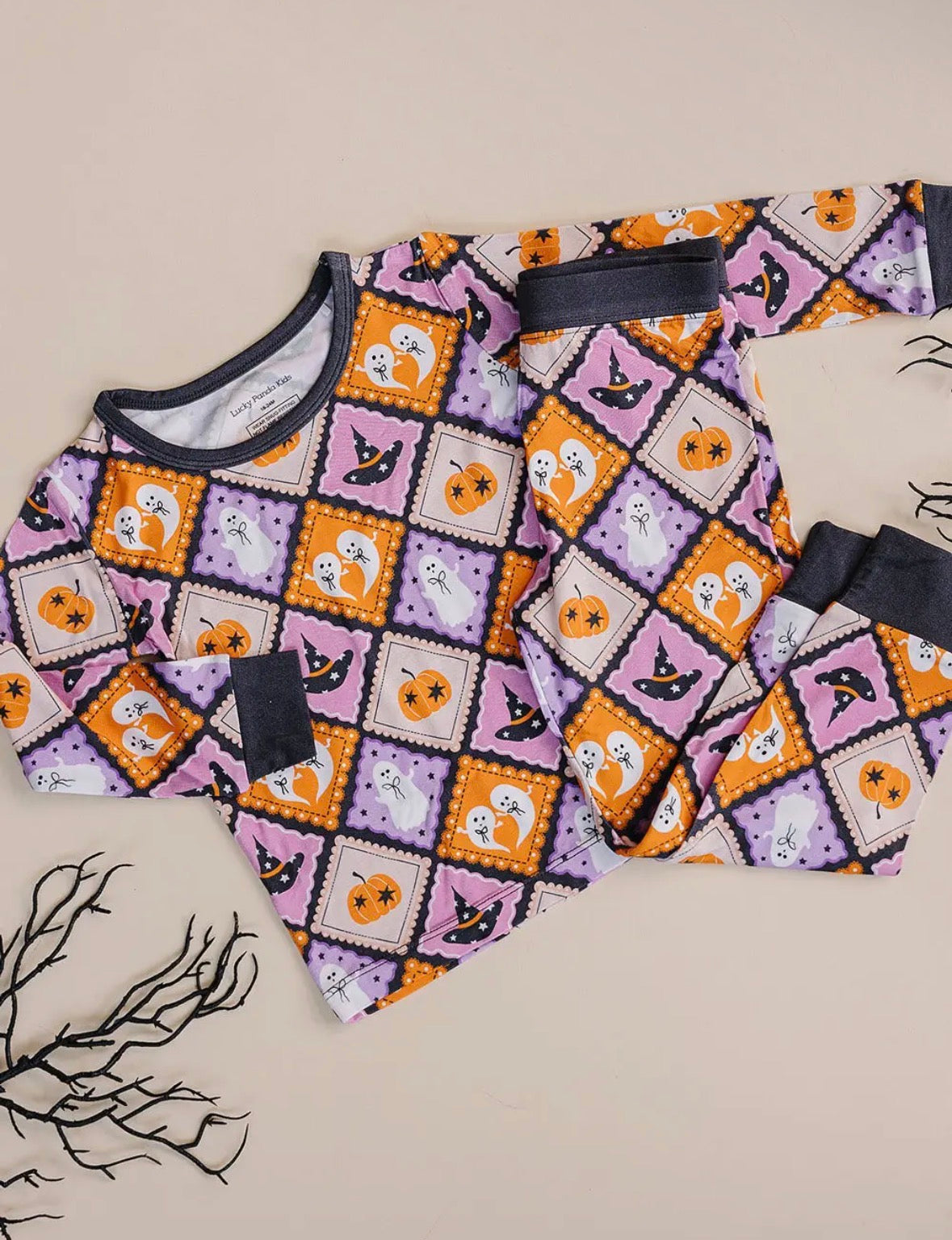 PRE-ORDER 2 Piece Bamboo PJ's | Ghost Whimsy