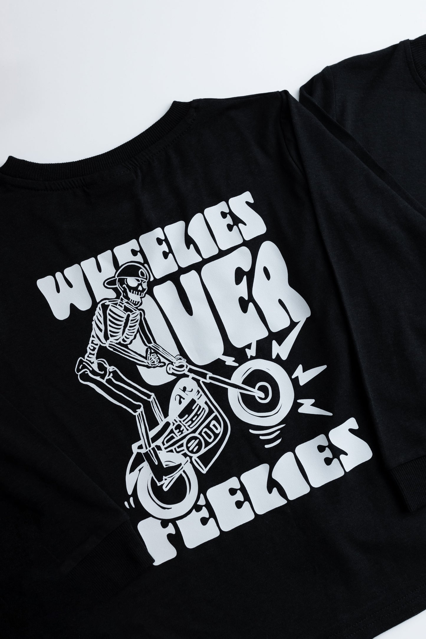 Wheelies-Long sleeve graphic