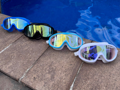 Swell UV protected swim goggles