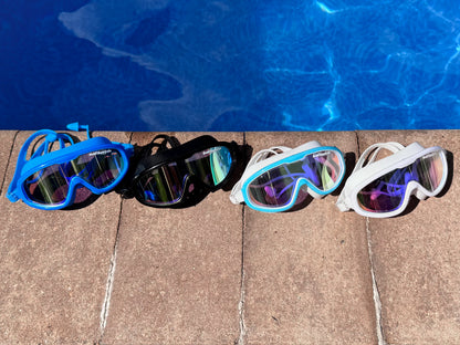 Swell UV protected swim goggles