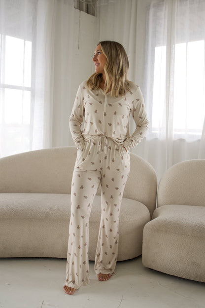 Women's Long Sleeve Bamboo Pajama | Gingersnap