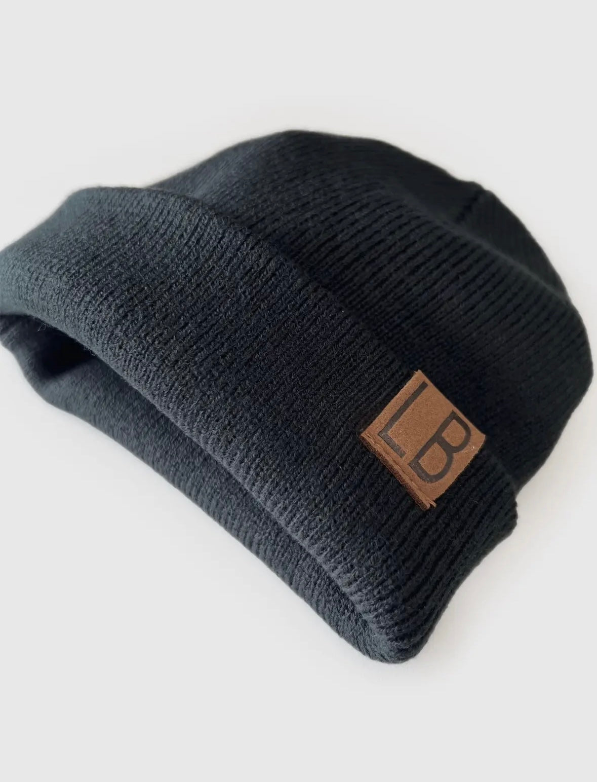 LB Knit Beanie | Black