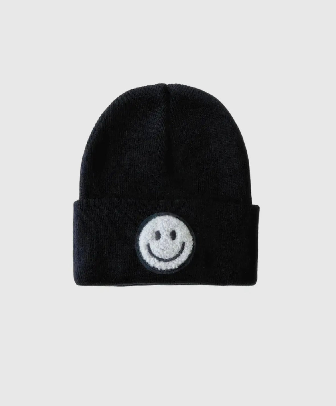 Smiley Beanie | Black
