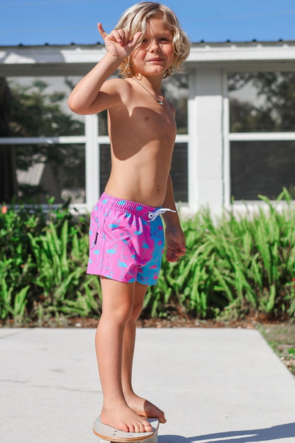 Flamingo Bay Swim Trunks