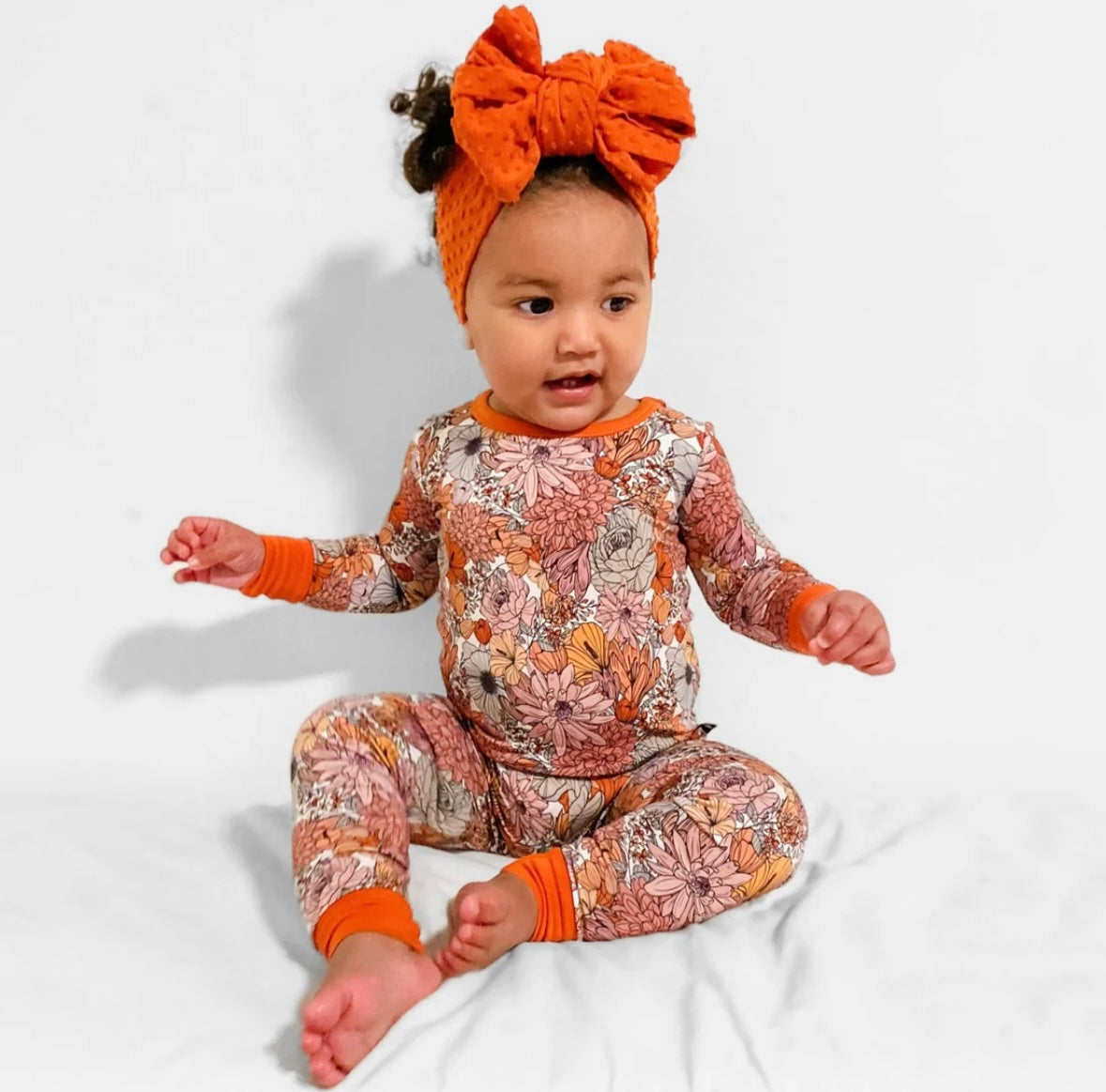 Autumn Floral Bamboo Jammies