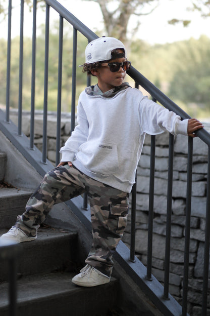 Camo Hood - Inside Out Hoodie