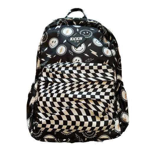 Black Rad Vibes Full Size Backpack