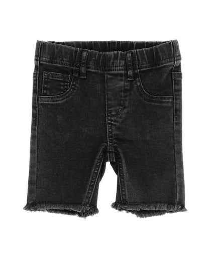 LJ Denim Shorts | Black