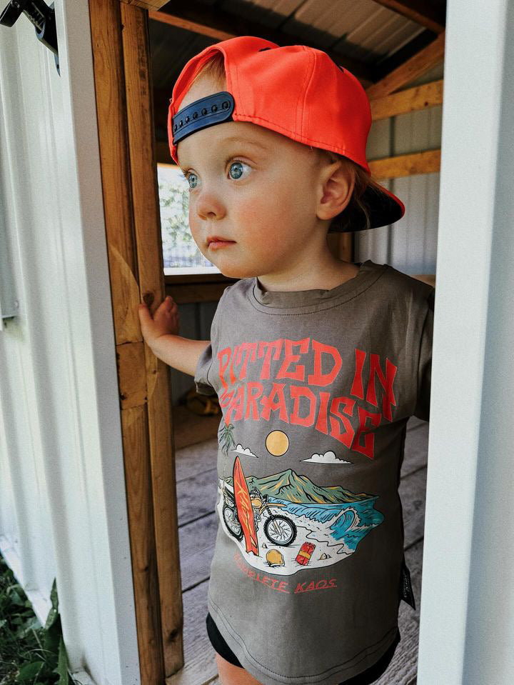 Pitted in Paradise Graphic Tee