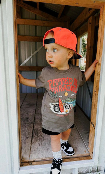 Pitted in Paradise Graphic Tee