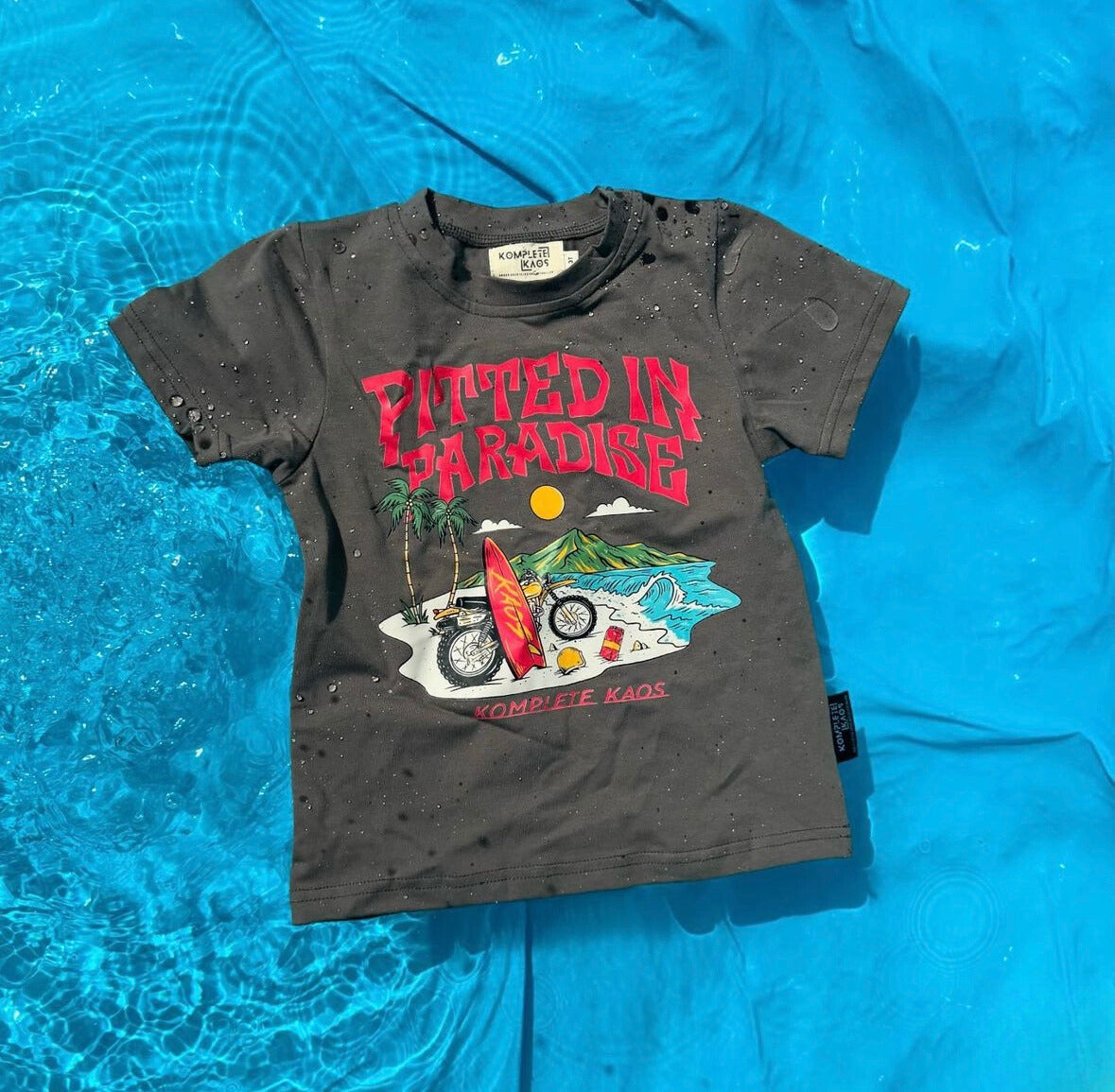 Pitted in Paradise Graphic Tee