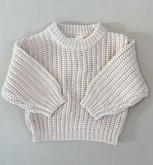 Taupe | Chunky Knit Oversize Sweater