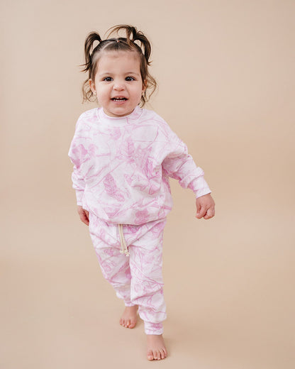 Jogger Set | Pink Camo