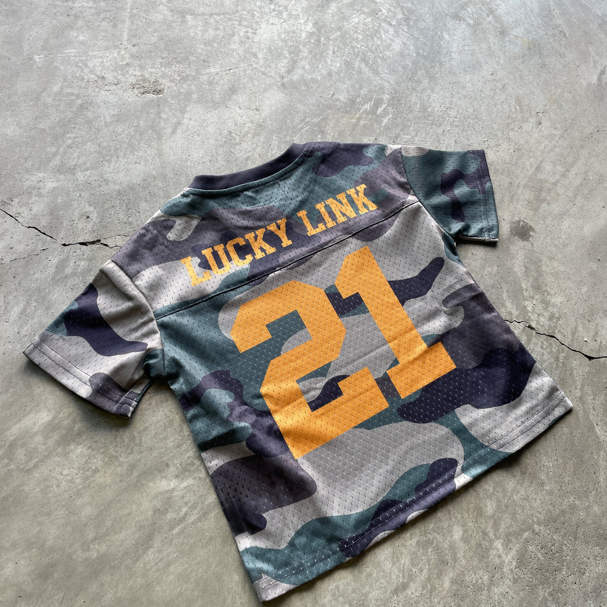 Classic Camo Football Jersey