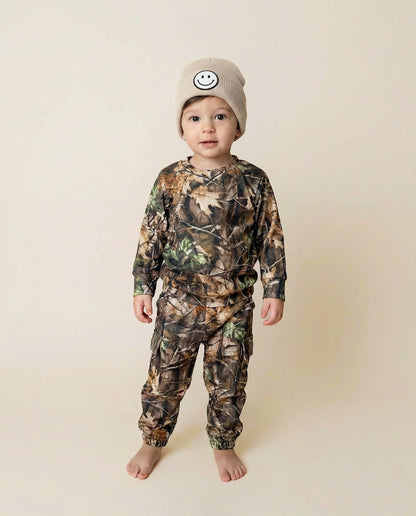 Cargo Jogger Set | Brown Camo