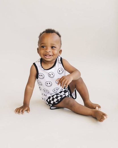 Tank & Shorts Set | Smiley Check