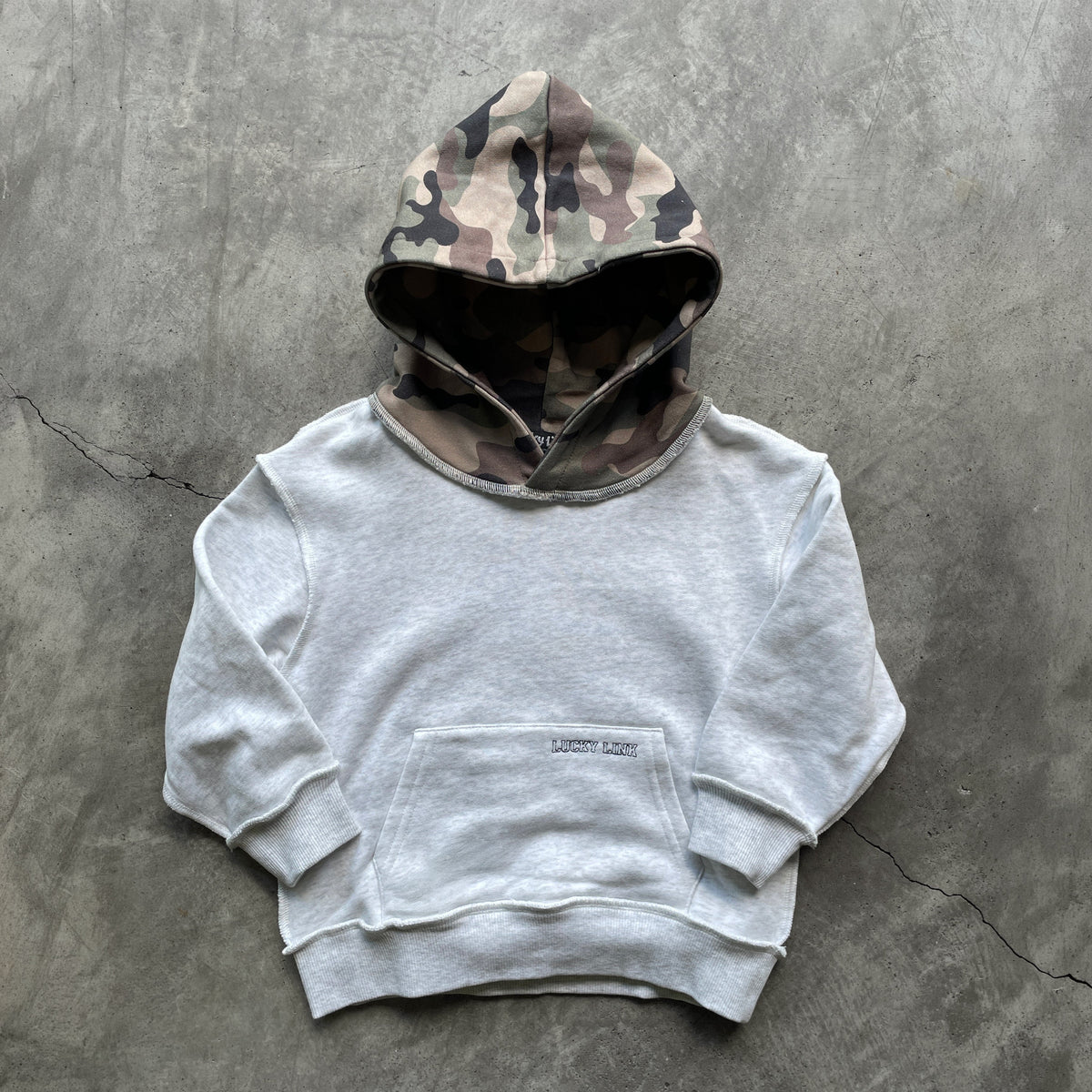Camo Hood - Inside Out Hoodie
