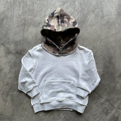 Camo Hood - Inside Out Hoodie