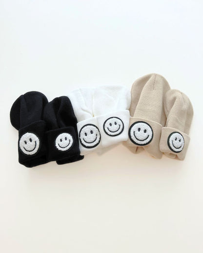 Smiley Beanie | Black