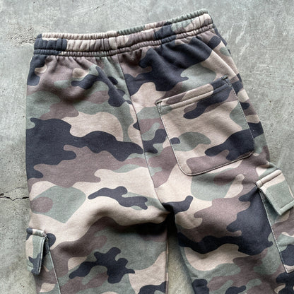 Raw Cut Camo Sweatpants